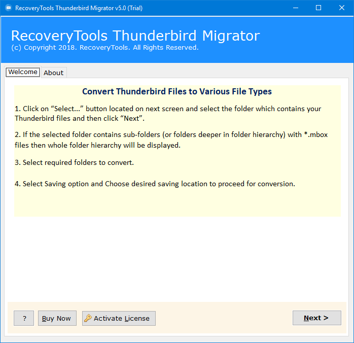 thunderbird to exchange